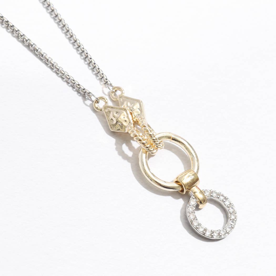 Chloe Two Tone Necklace