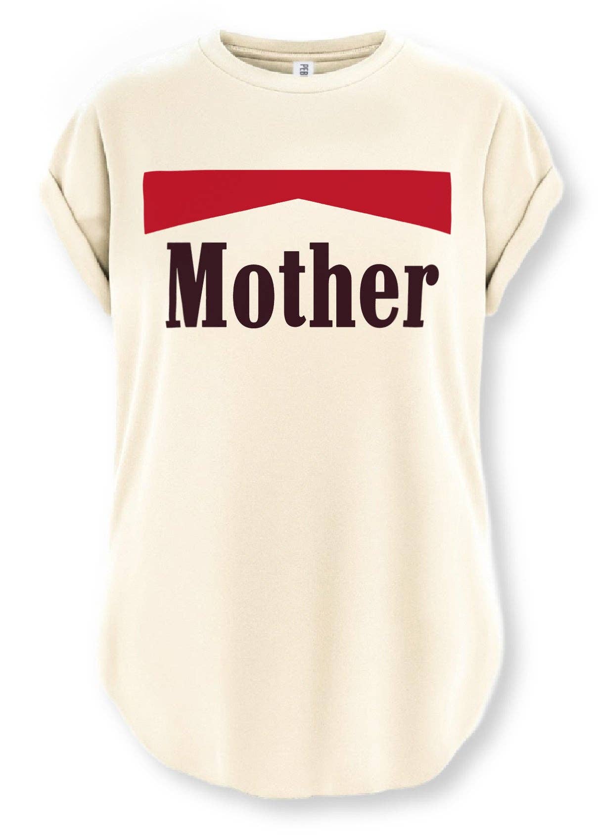 VINTAGE MOTHER SIDE SLIT TEE