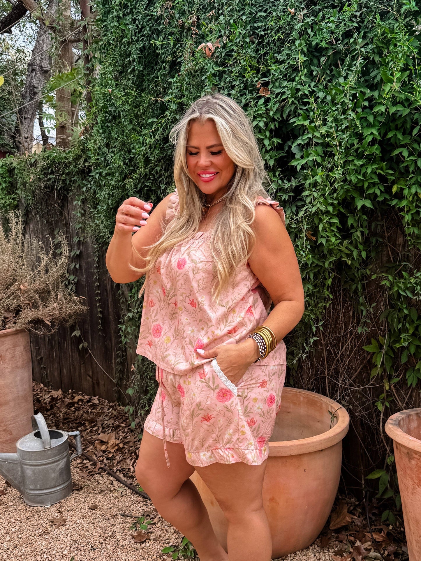 FLORAL SUNDAY LOUNGE SET