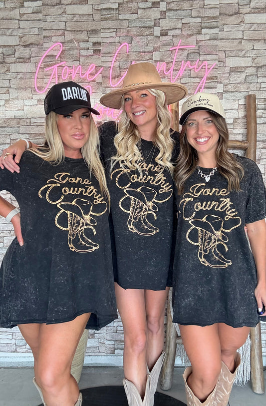 Gone Country Graphic Tunic