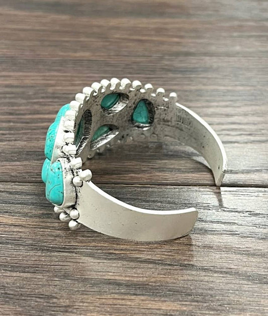 Chloe Turquoise Cuff Bracelet