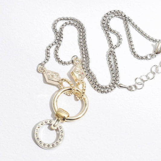Chloe Two Tone Necklace