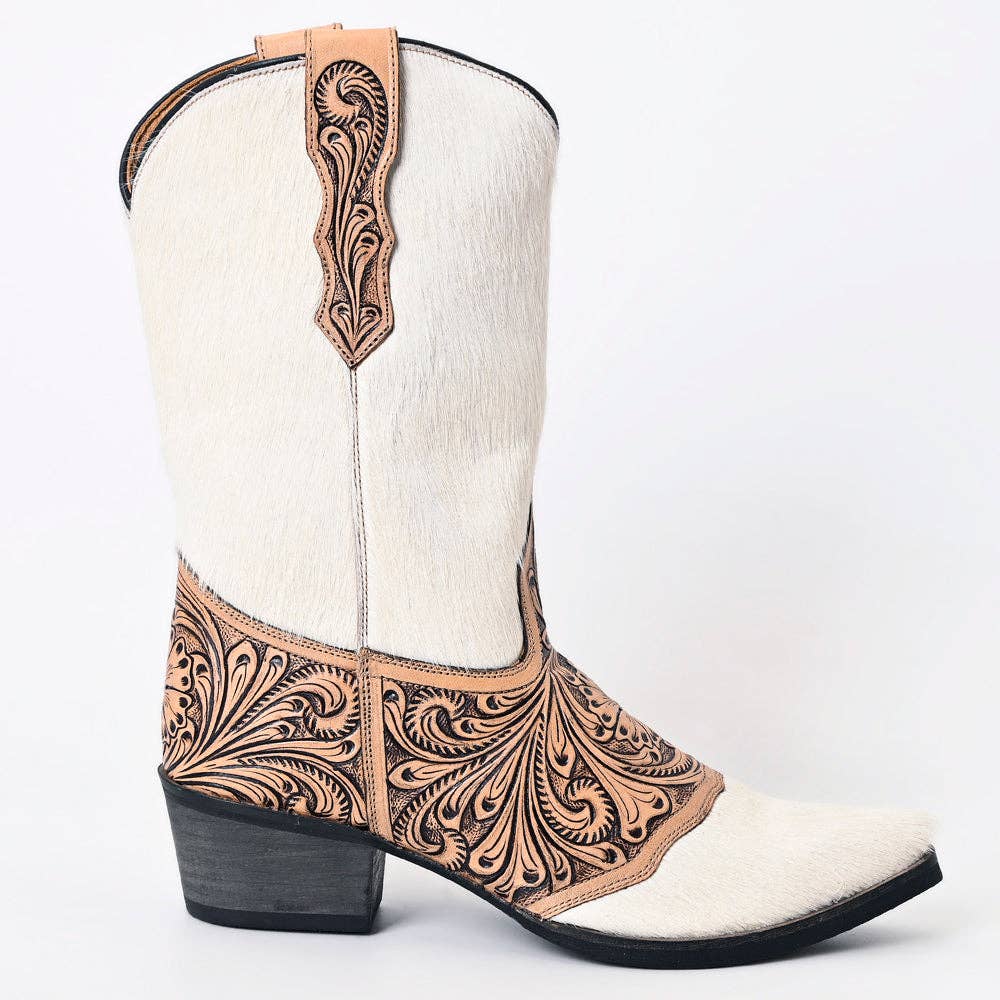 Ivory Outlaw Western Boot