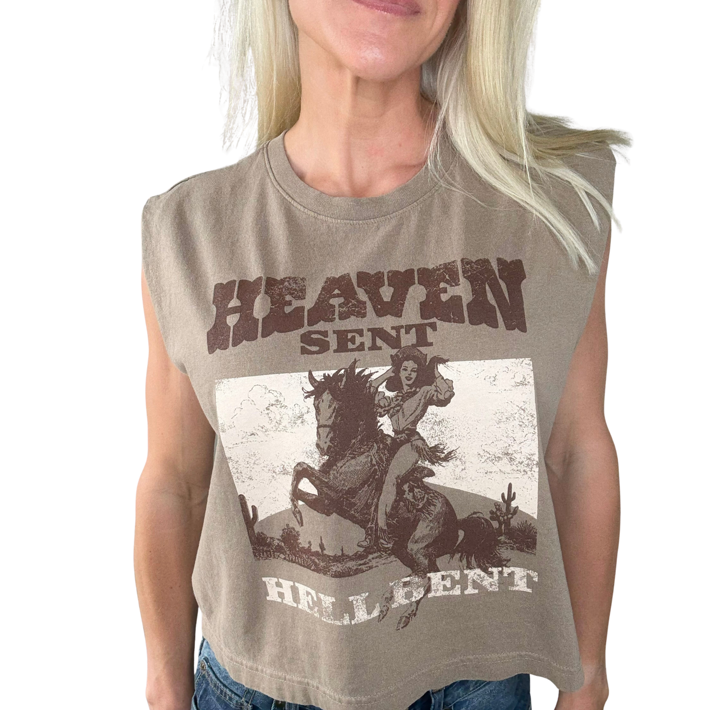 Heaven Sent Hell Bent Tee