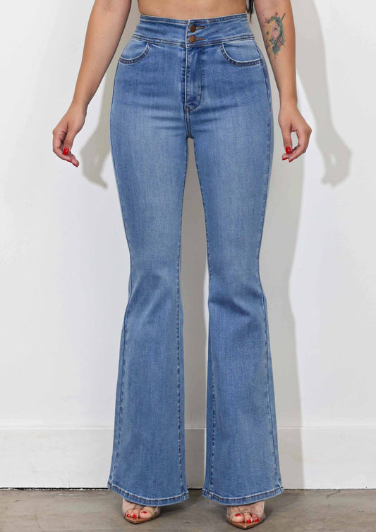 Slim Flare Stretch Jean