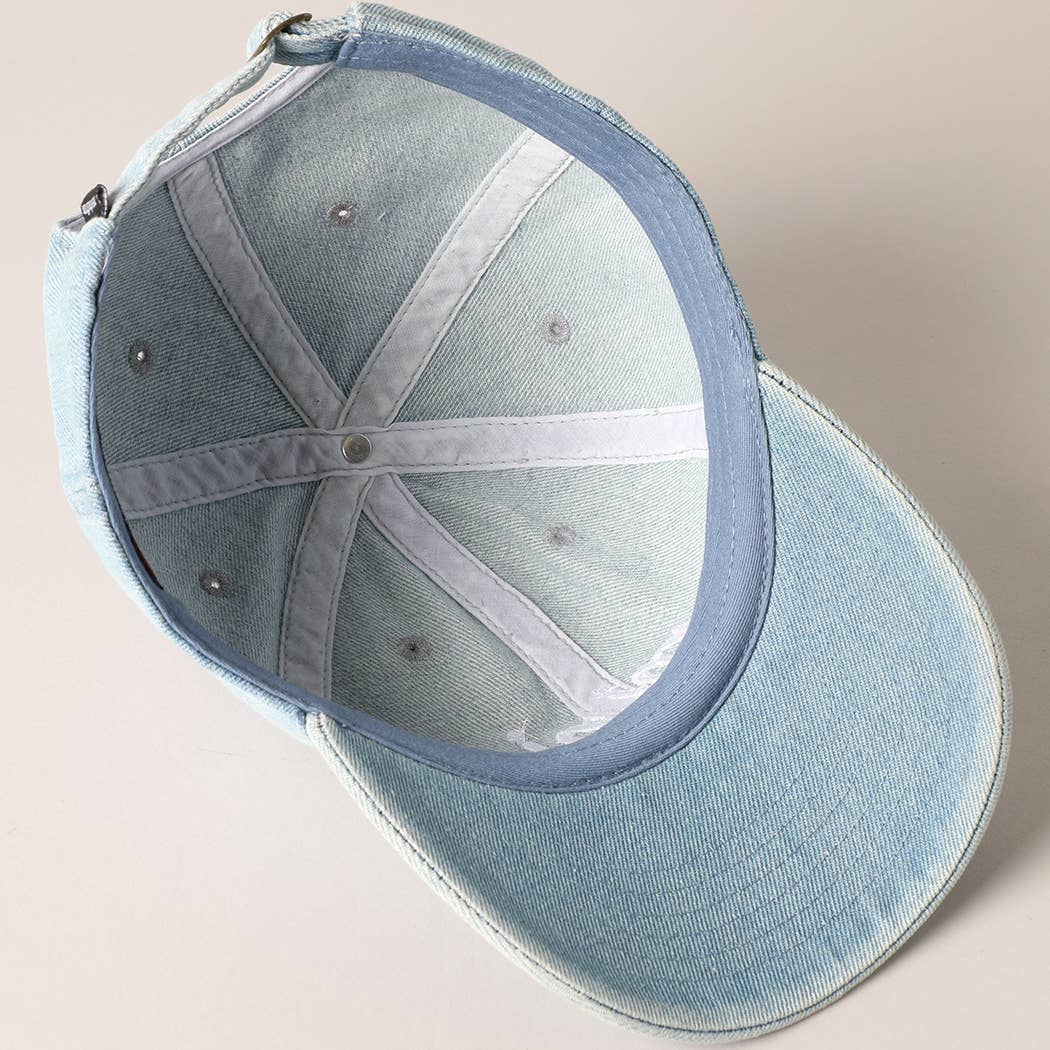 Mini Denim  Kids Cap