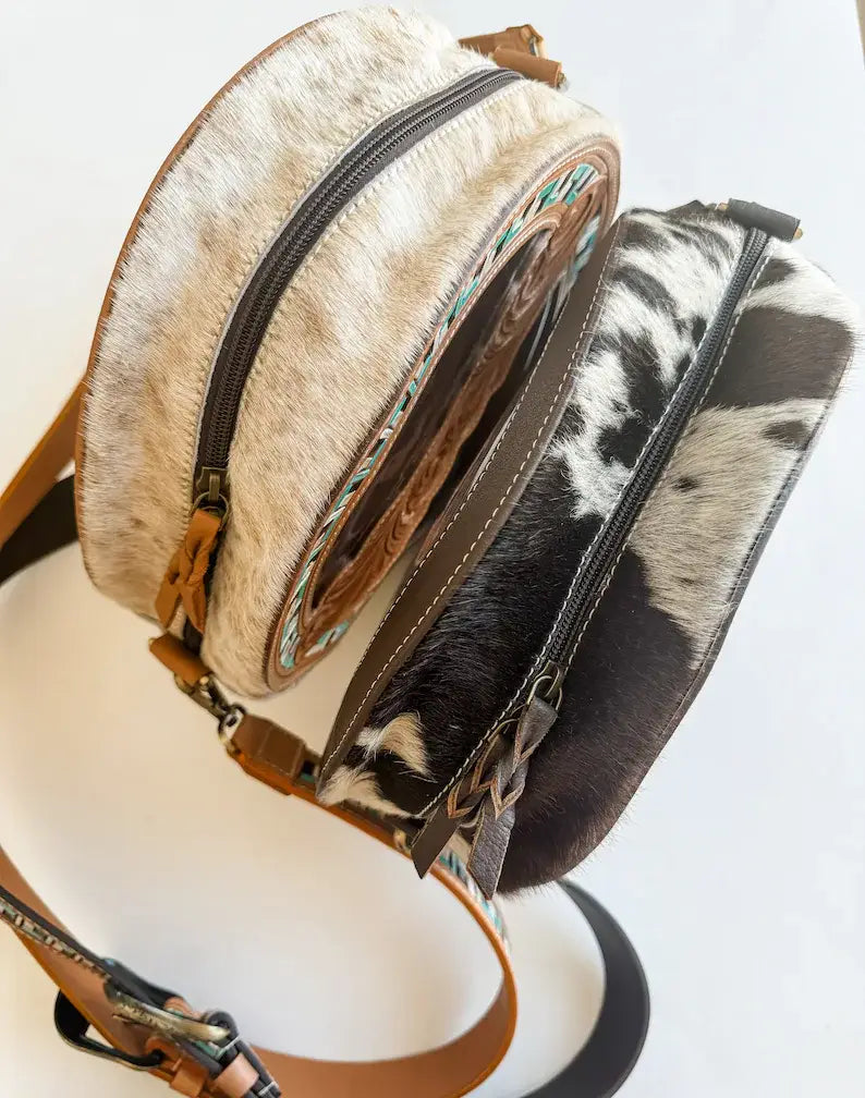 JANIE CLEAR ROUND crossbody
