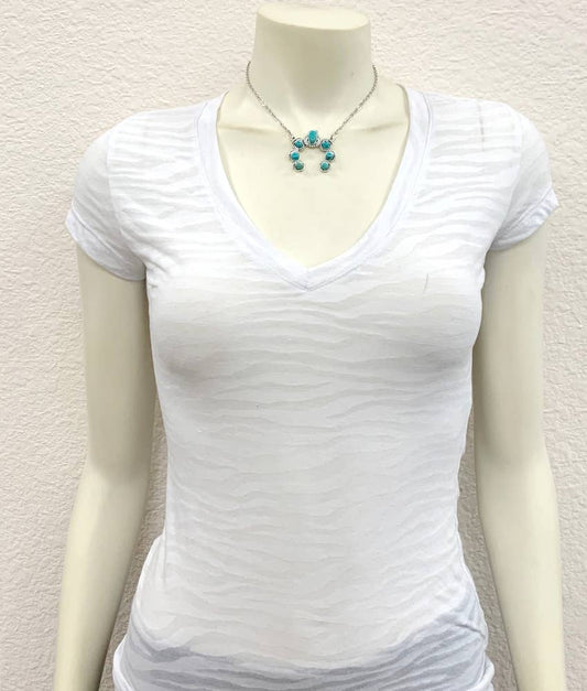 Willow Turquoise Necklace Earrings Set