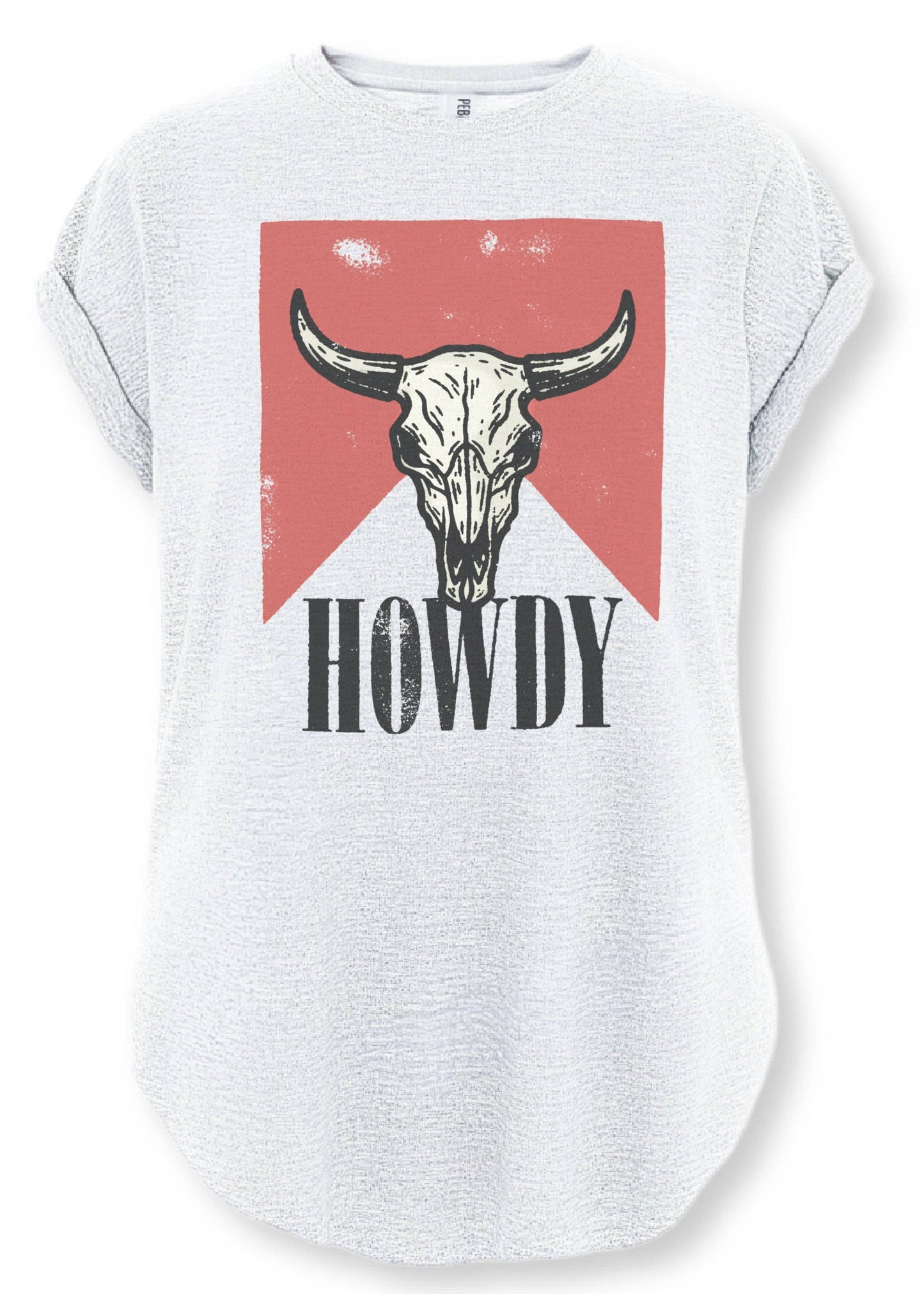 MESS WITH THE BULL SIDE SLIT TEE