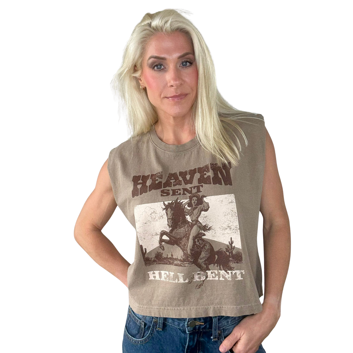 Heaven Sent Hell Bent Tee