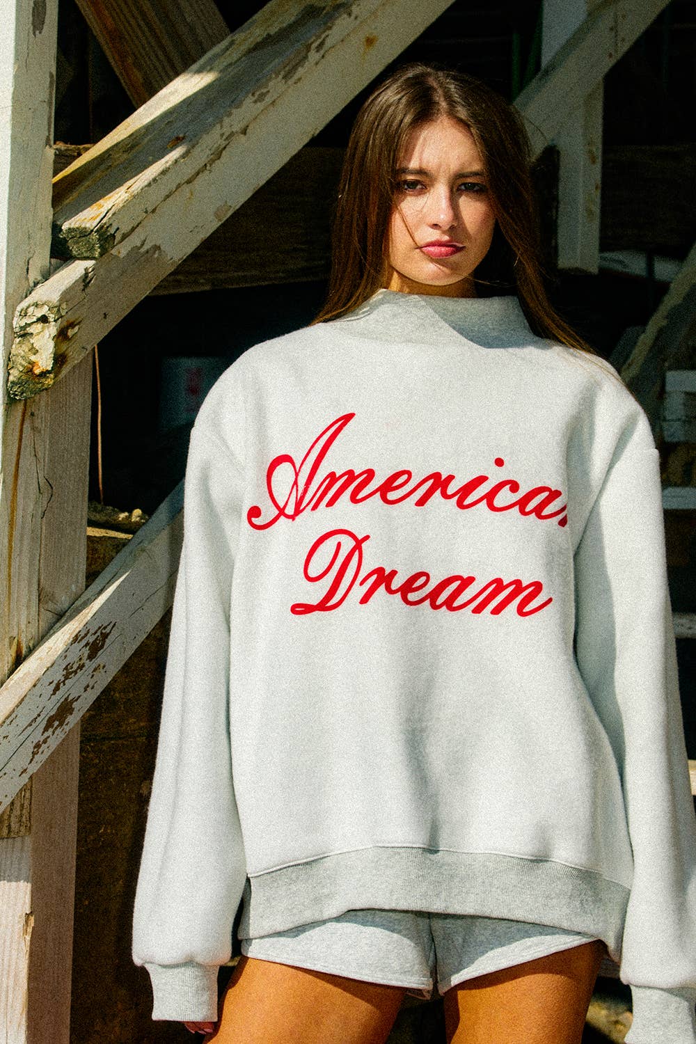 GOD'S COUNTRY | Reversible Mock-neck Sweatshirt