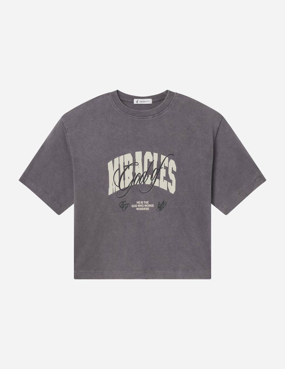 God of Miracles Cropped Women's Tee