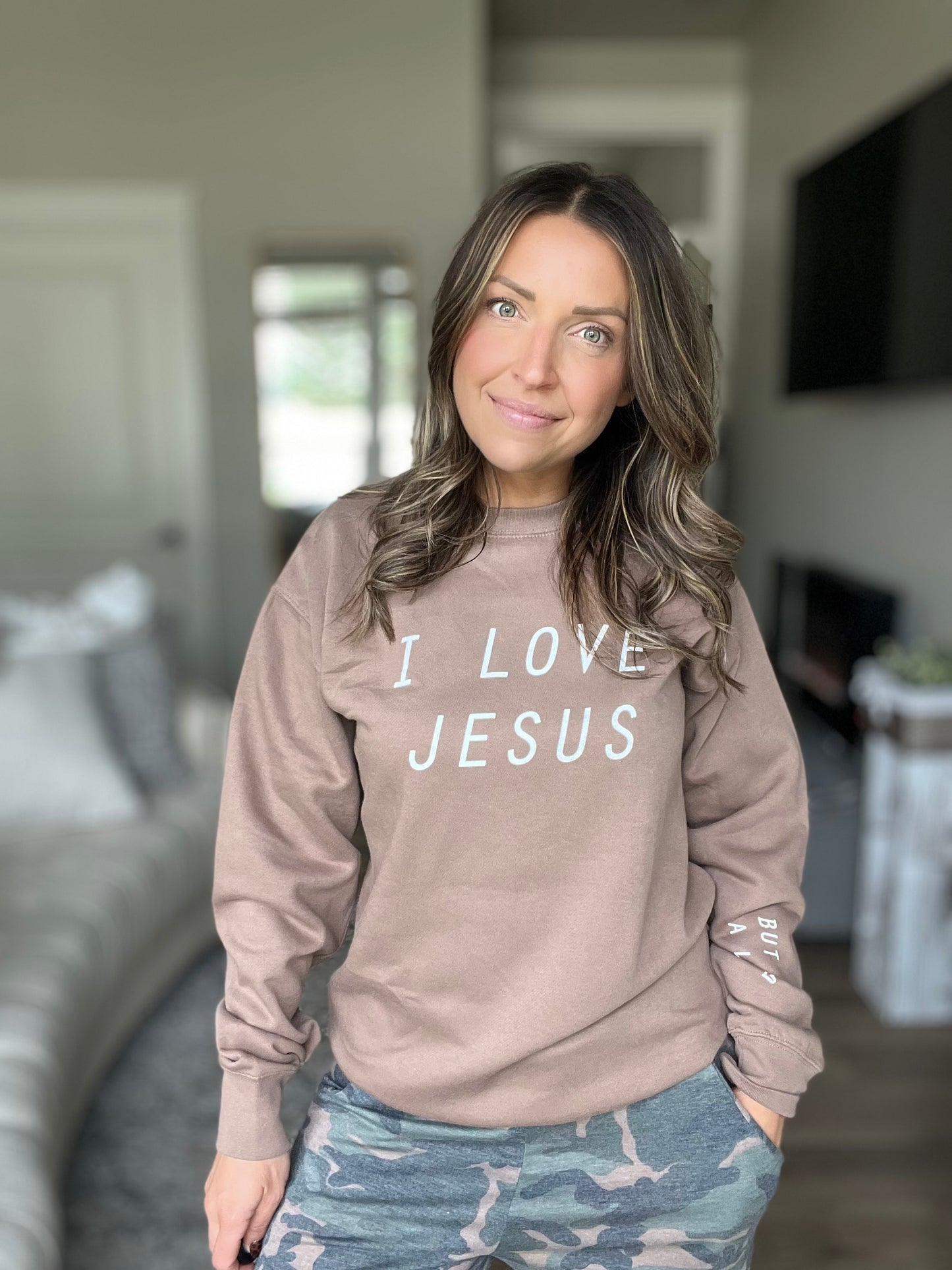 I Love Jesus Sweatshirt