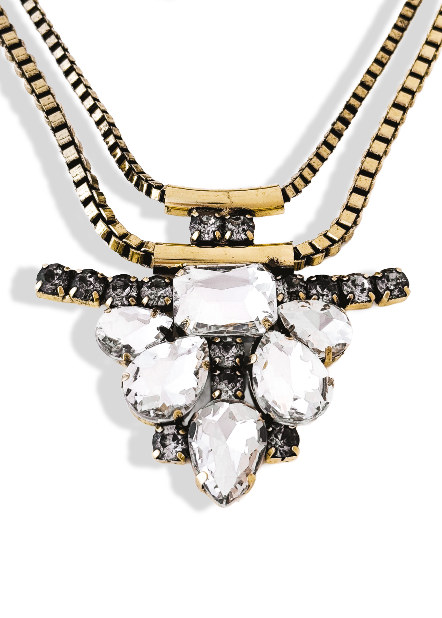 DROP A LITTLE HINT STATEMENT NECKLACE