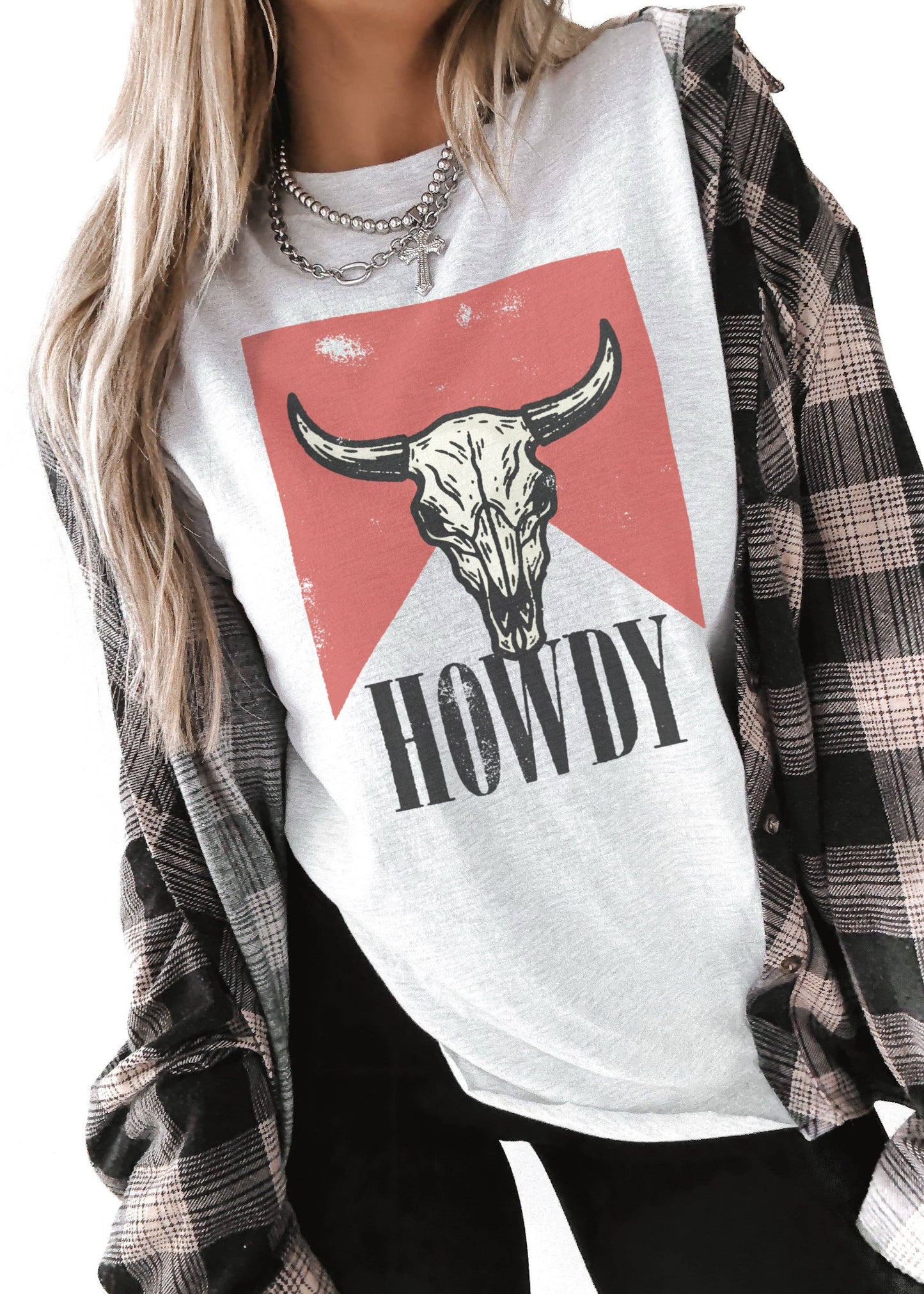 MESS WITH THE BULL SIDE SLIT TEE
