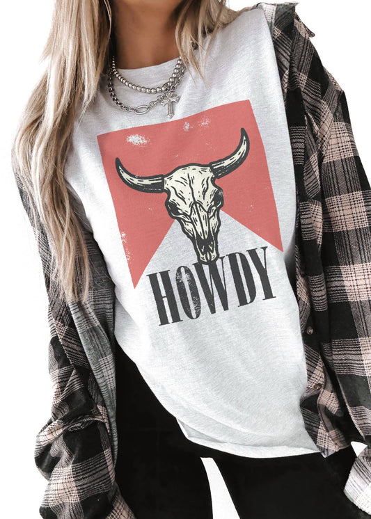 MESS WITH THE BULL SIDE SLIT TEE