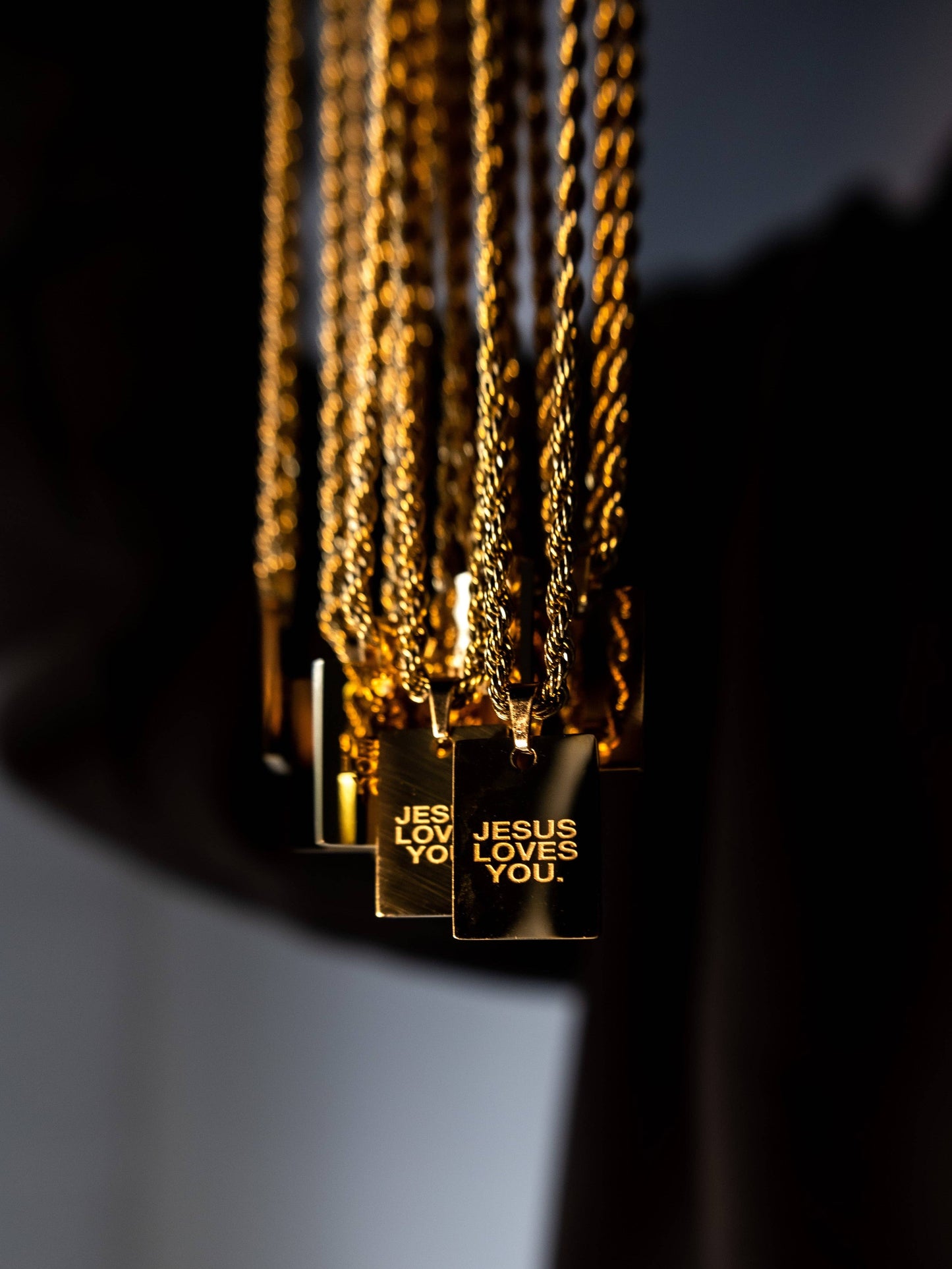 LMTD || Jesus Loves You 18K Gold Plated Chain