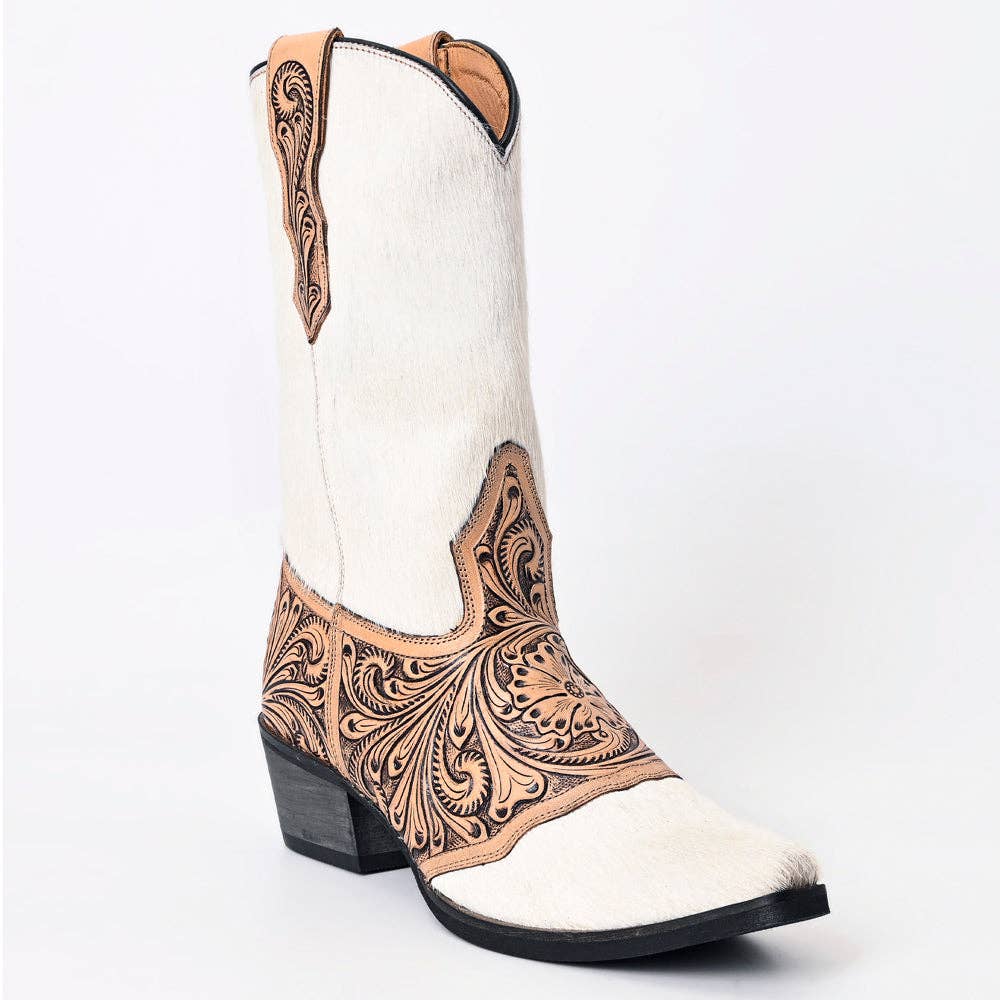 Ivory Outlaw Western Boot