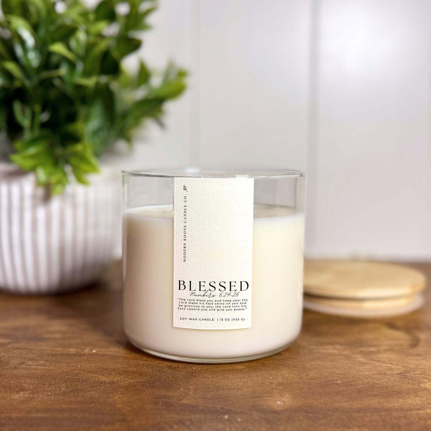 Blessed | Black Berries & Vanilla | 15 oz. Soy Wax Candle