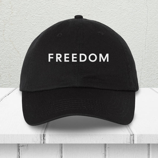 Freedom Embroidered Cap