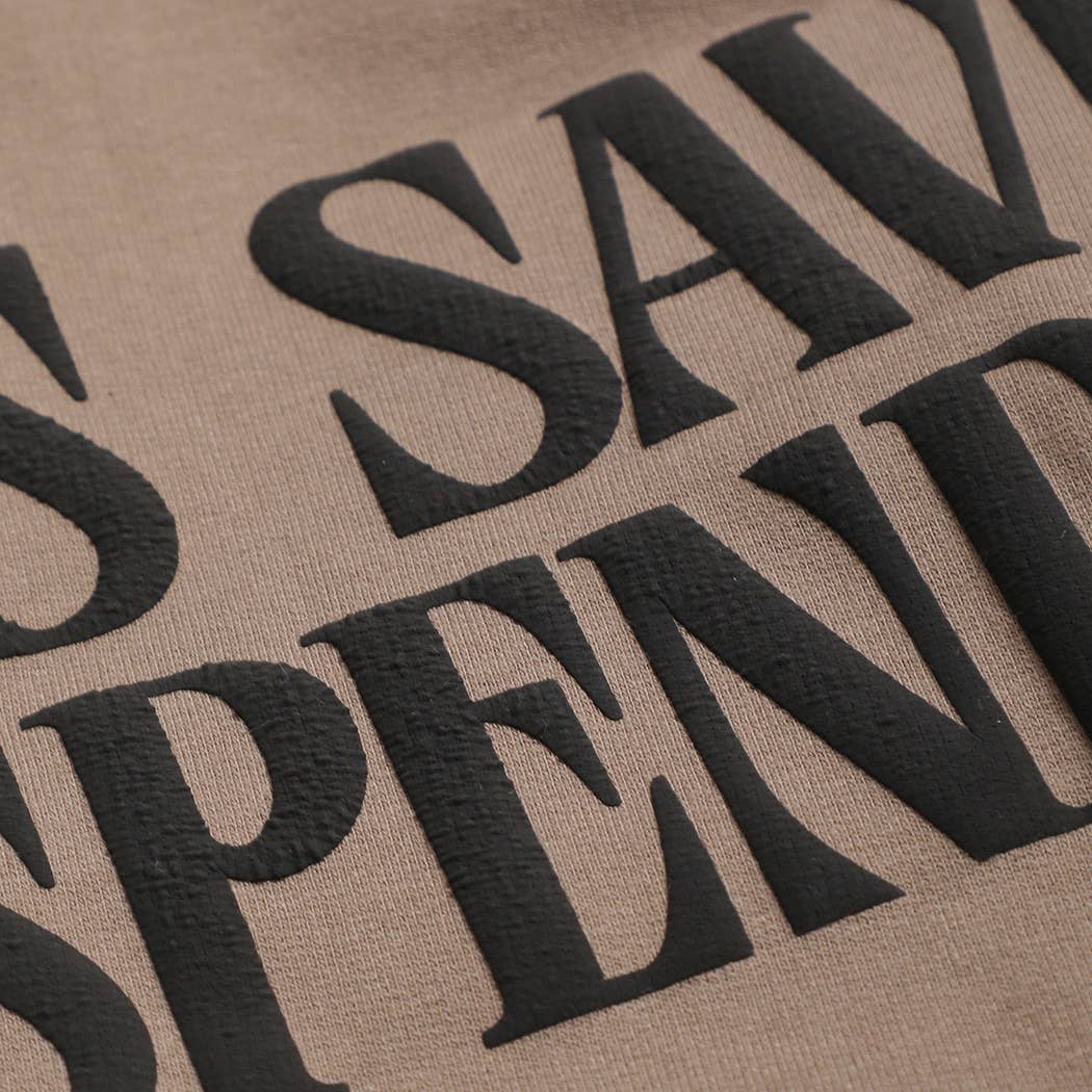 JESUS SAVES I SPEND PUFF MIDWEIGHT Sweatshirt