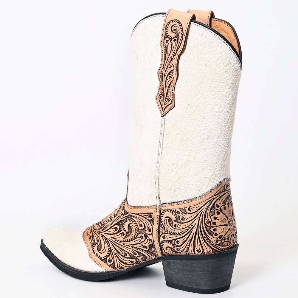 Ivory Outlaw Western Boot