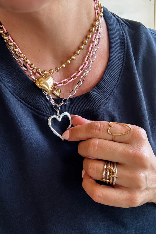 Blakeley Heartline Necklace