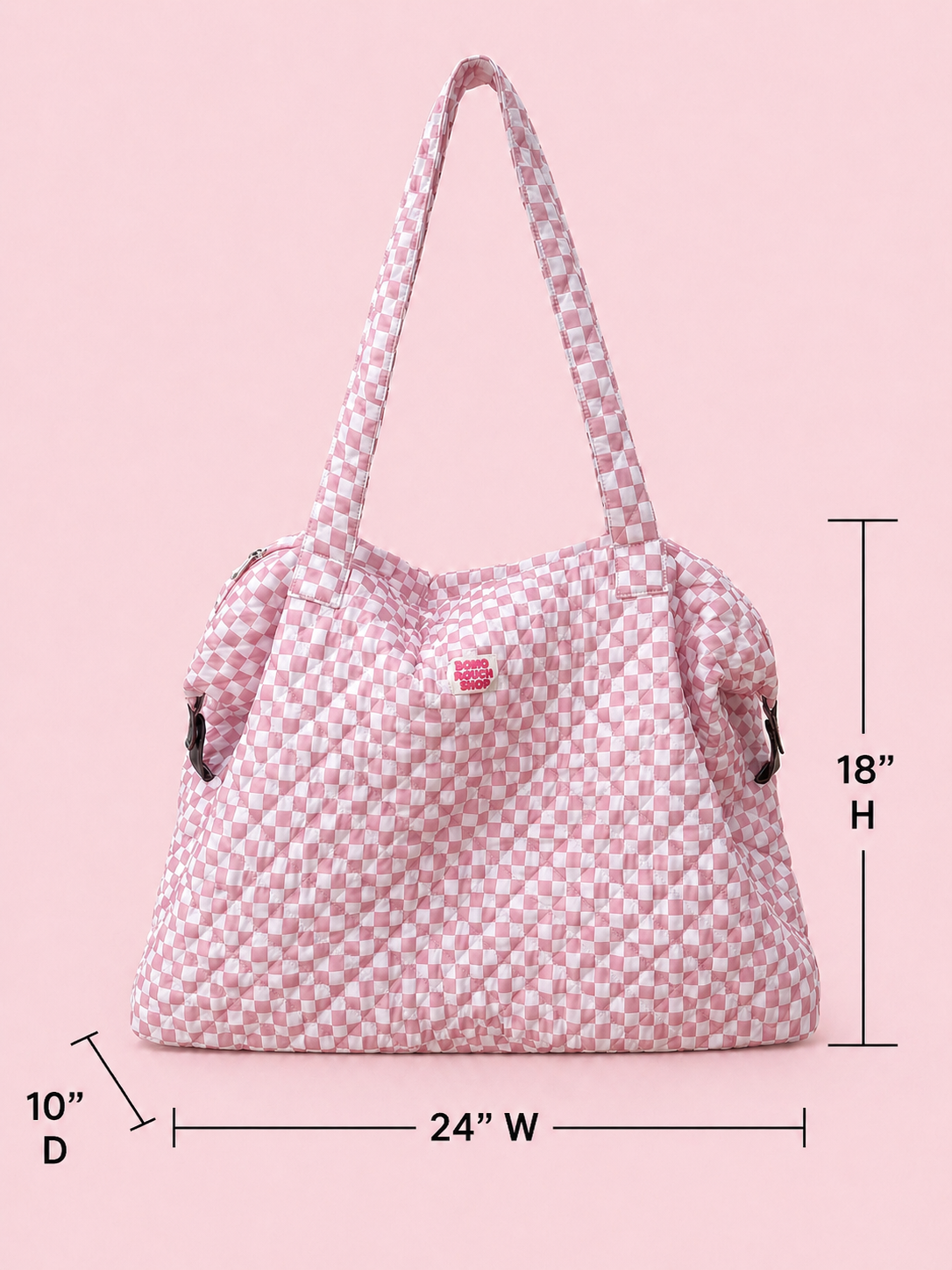 Big Mama Duffel | Quilted Fabric Weekender Large Travel Bag