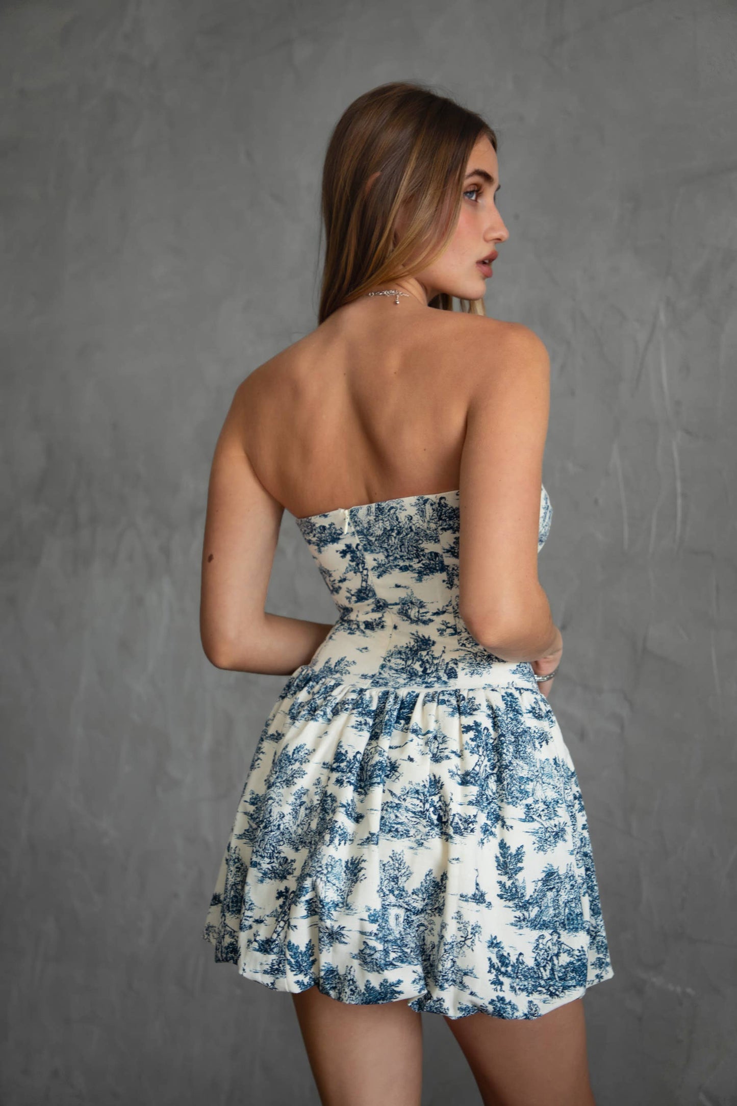Maddie Dainty Floral Mini Dress