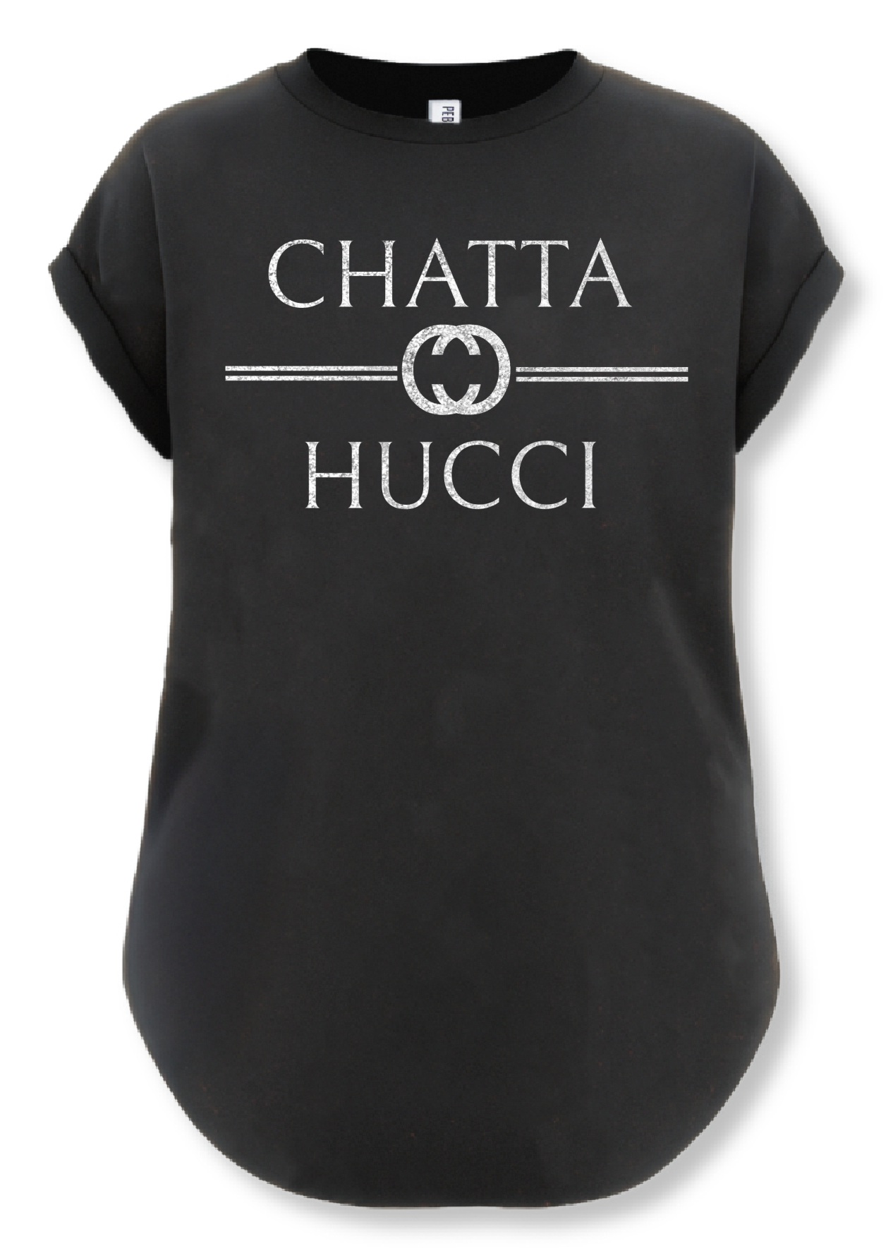 CHATTA HUCCI SIDE SLIT TEE