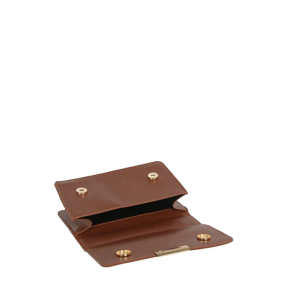 Cow Print Ring Handle Top Handle Bag
