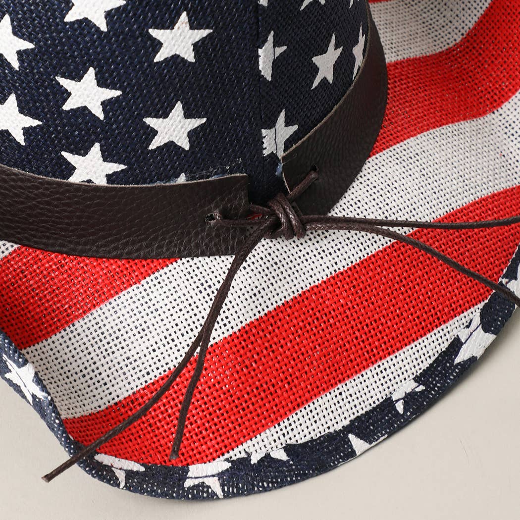 Liberty Star Western Straw Cowboy Hat