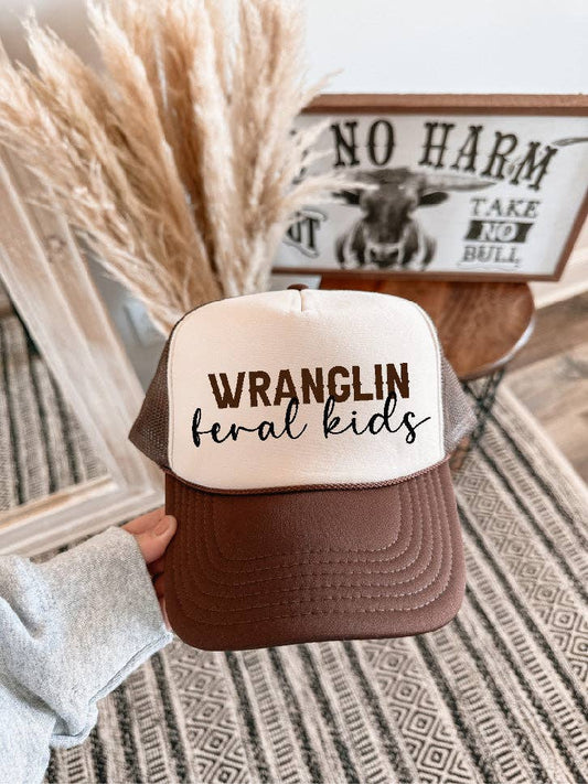 Wranglin Feral Kids Trucker
