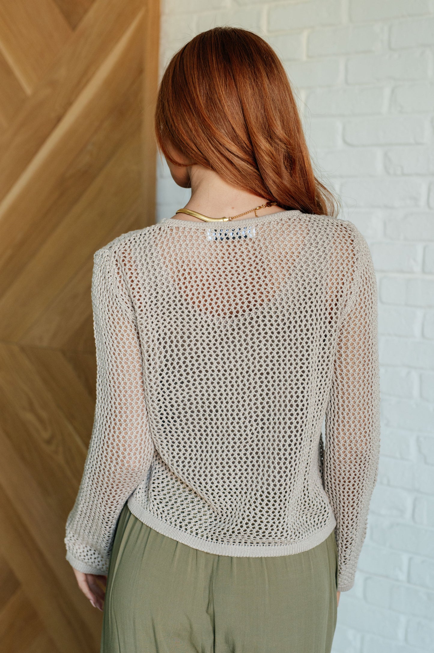 Calming Down Loose Knit Top *Online Only*