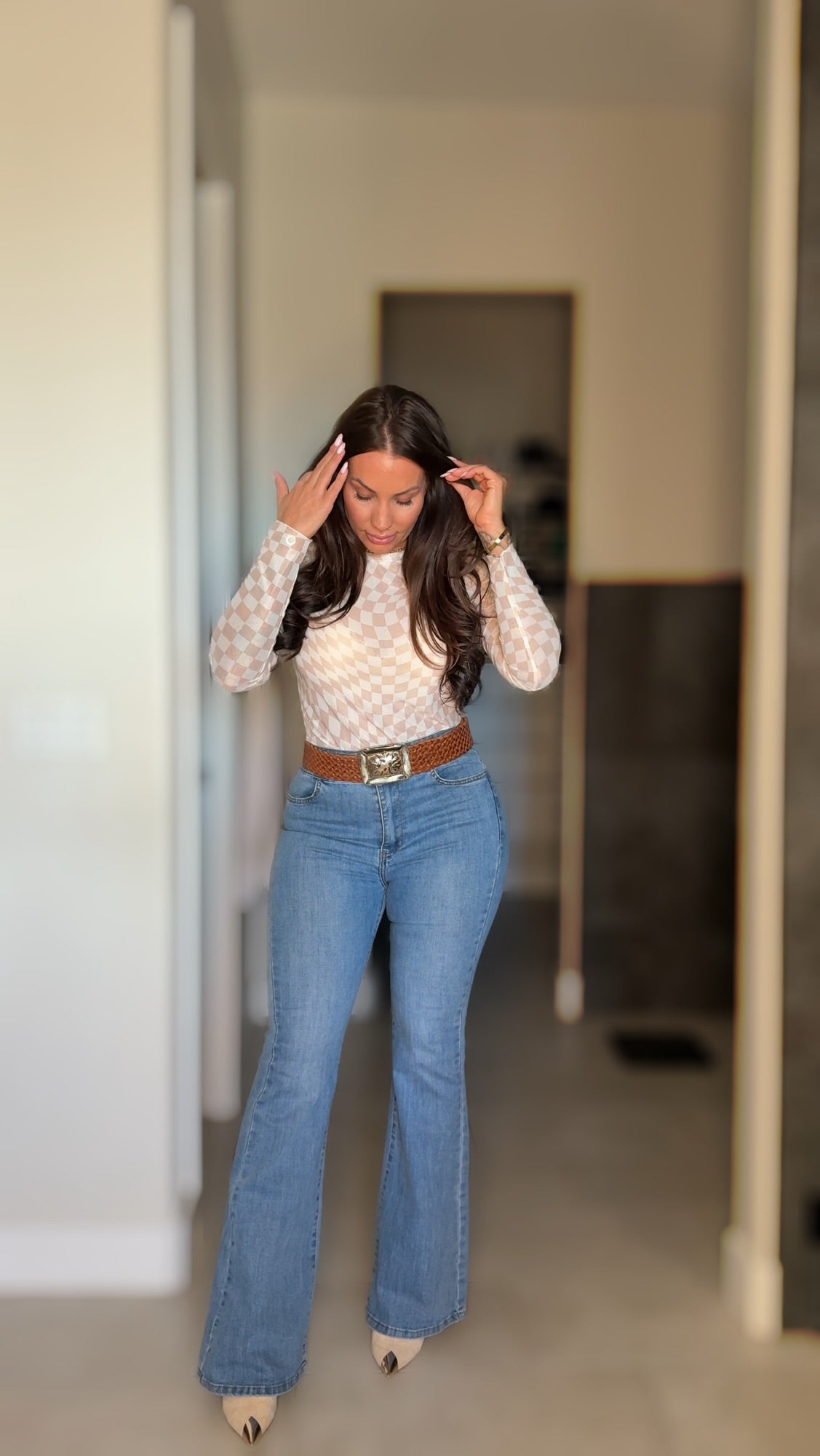 Slim Flare Stretch Jean