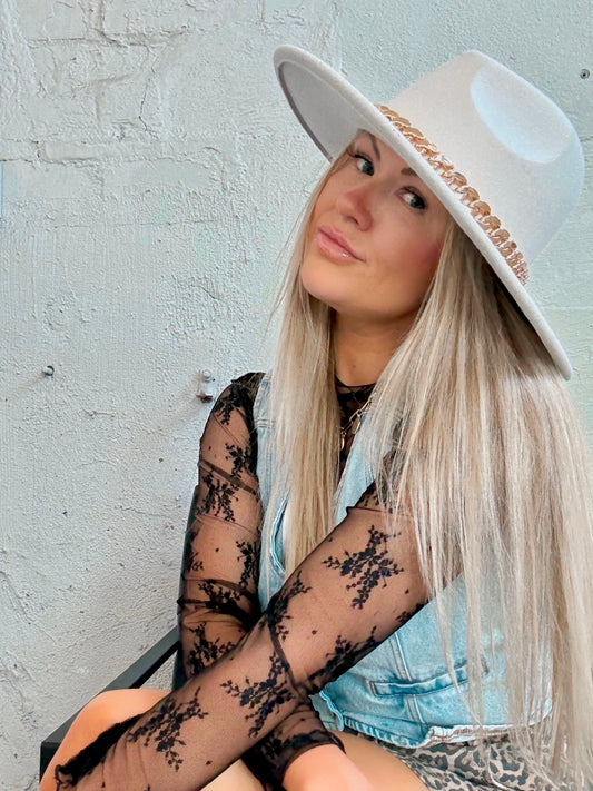 CROP DENIM VEST