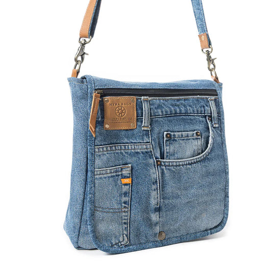 Pocket full of Denim Crossbody bag