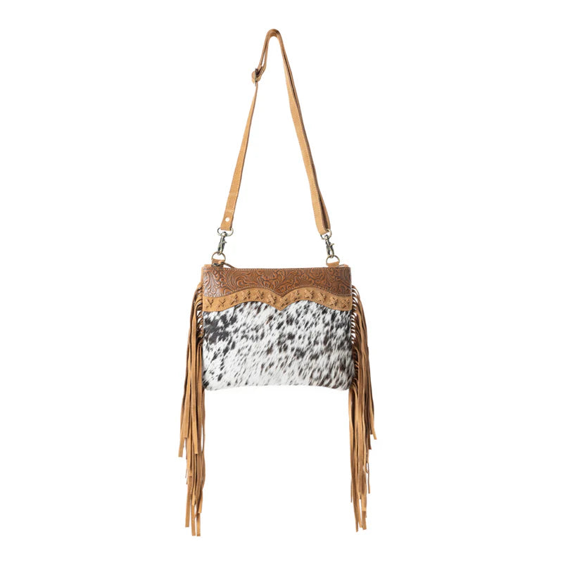 Timber Trail leather Bag in Burnished Bronze & Soft Porcelain