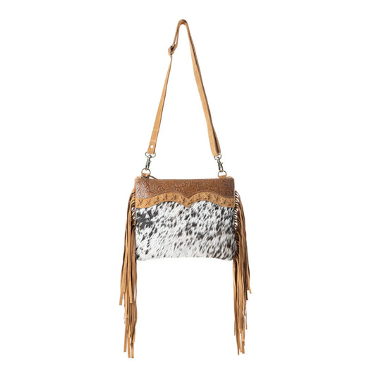 Timber Trail leather Bag in Burnished Bronze & Soft Porcelain