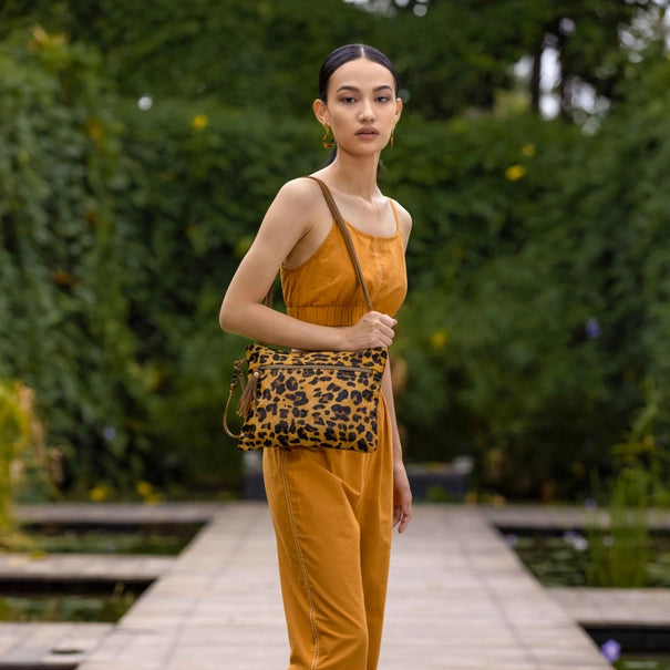The Wanderer Leather and Hairon Bag