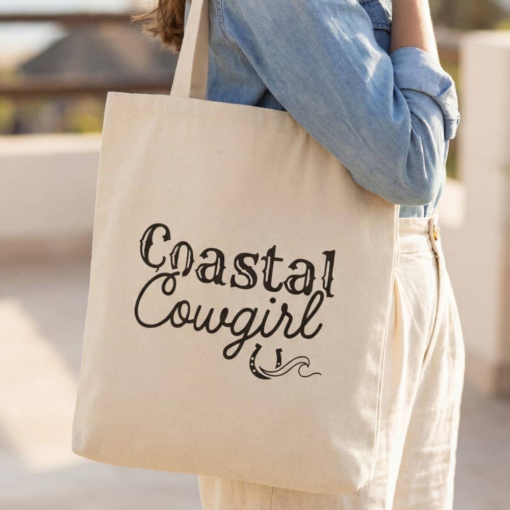Coastal Cowgirl Tote Bag