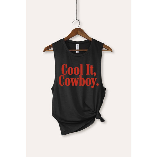 Cool It Cowboy Graphicank Top