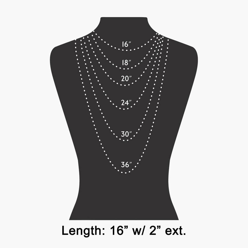 Oval Bezel Cz Snake Chain Necklace