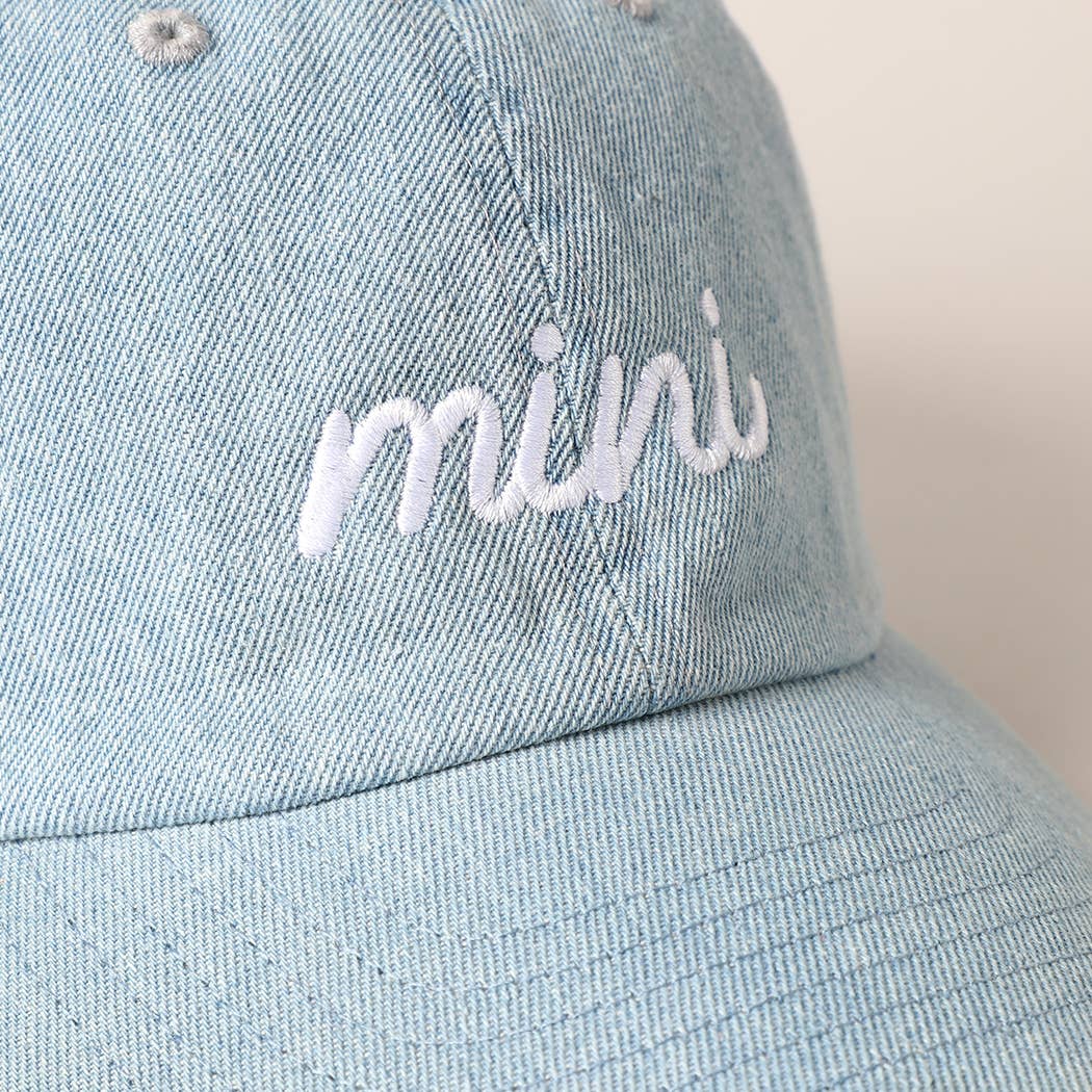 Mini Denim  Kids Cap