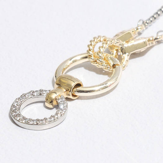 Chloe Two Tone Necklace