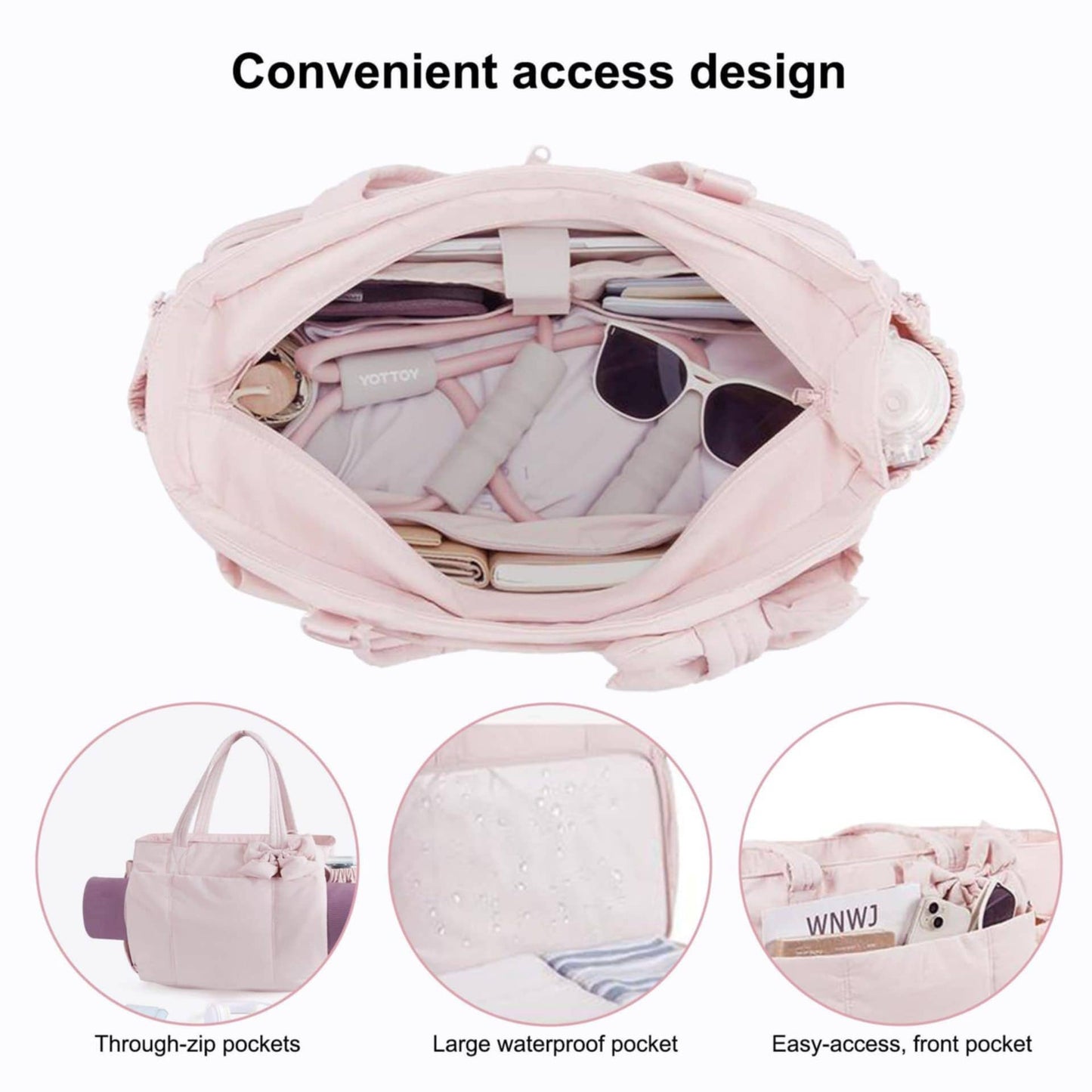 The Travel Bow Tote