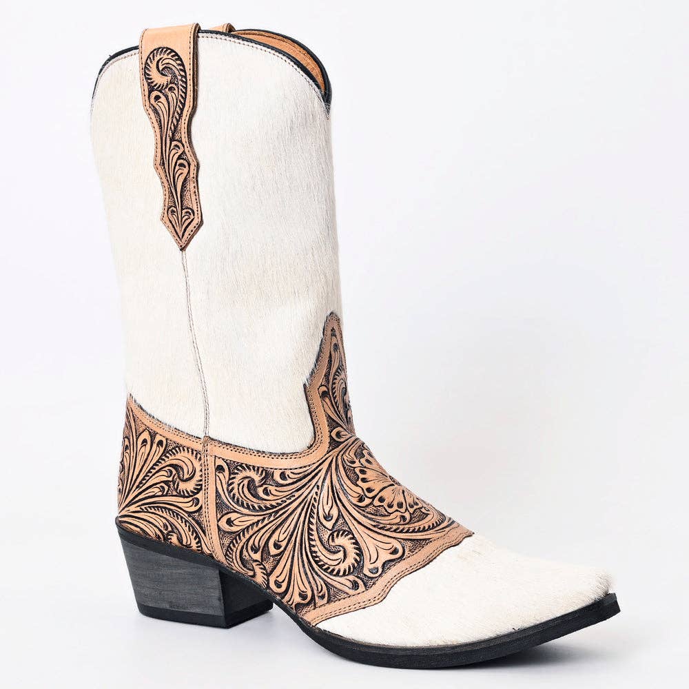 Ivory Outlaw Western Boot
