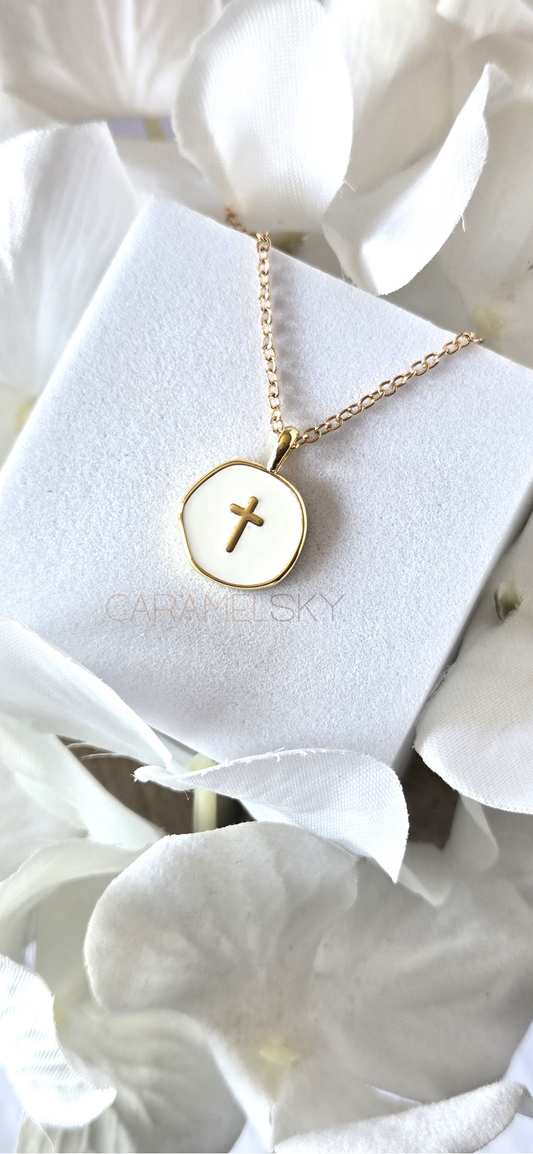 Gold Plated 18K Cross Pendant Necklace