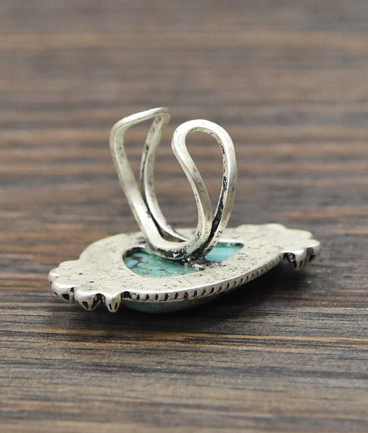 Nova Turquoise Adjustable Ring