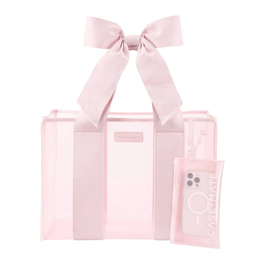 Special Edition Bow Jelly Tote With Phone Pouch